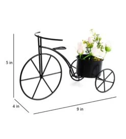 Small Cycle Planter Black 5 Small Cycle Planter Black -Care Flowering Shop GG 5027 3