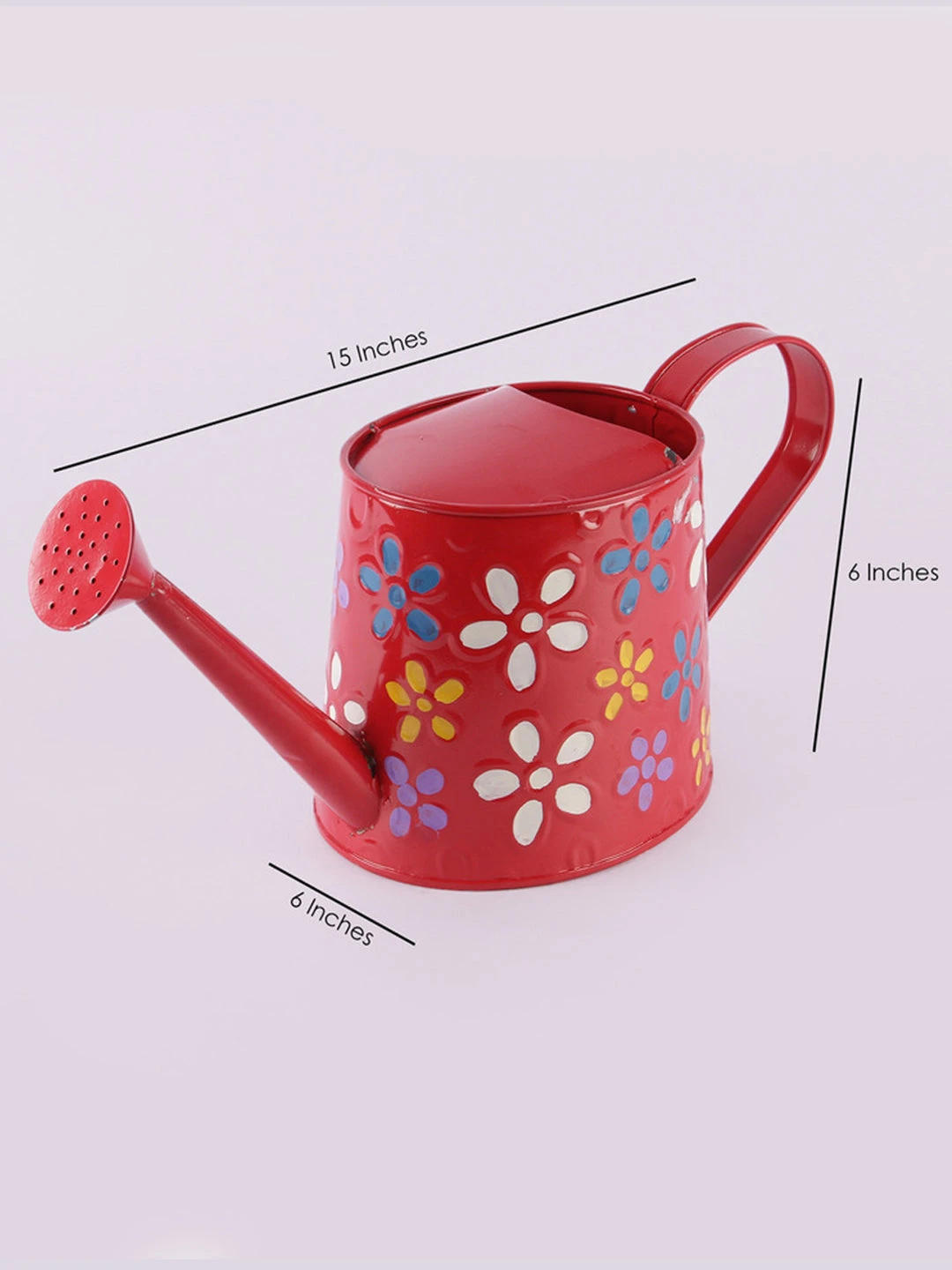 Handpainted Water Cane Red 3 Handpainted Water Cane Red - Image 3