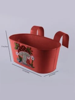 Mushroom Tub Red 5 Mushroom Tub Red -Care Flowering Shop GG MTR 3