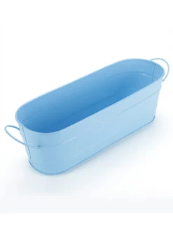 Oval Planter Large Blue -Care Flowering Shop GG OLB 4