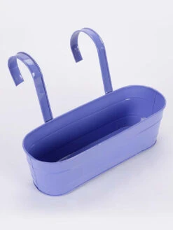 Oval Railing Planter Large Purple 5 Oval Railing Planter Large Purple -Care Flowering Shop GG ORLPR 1