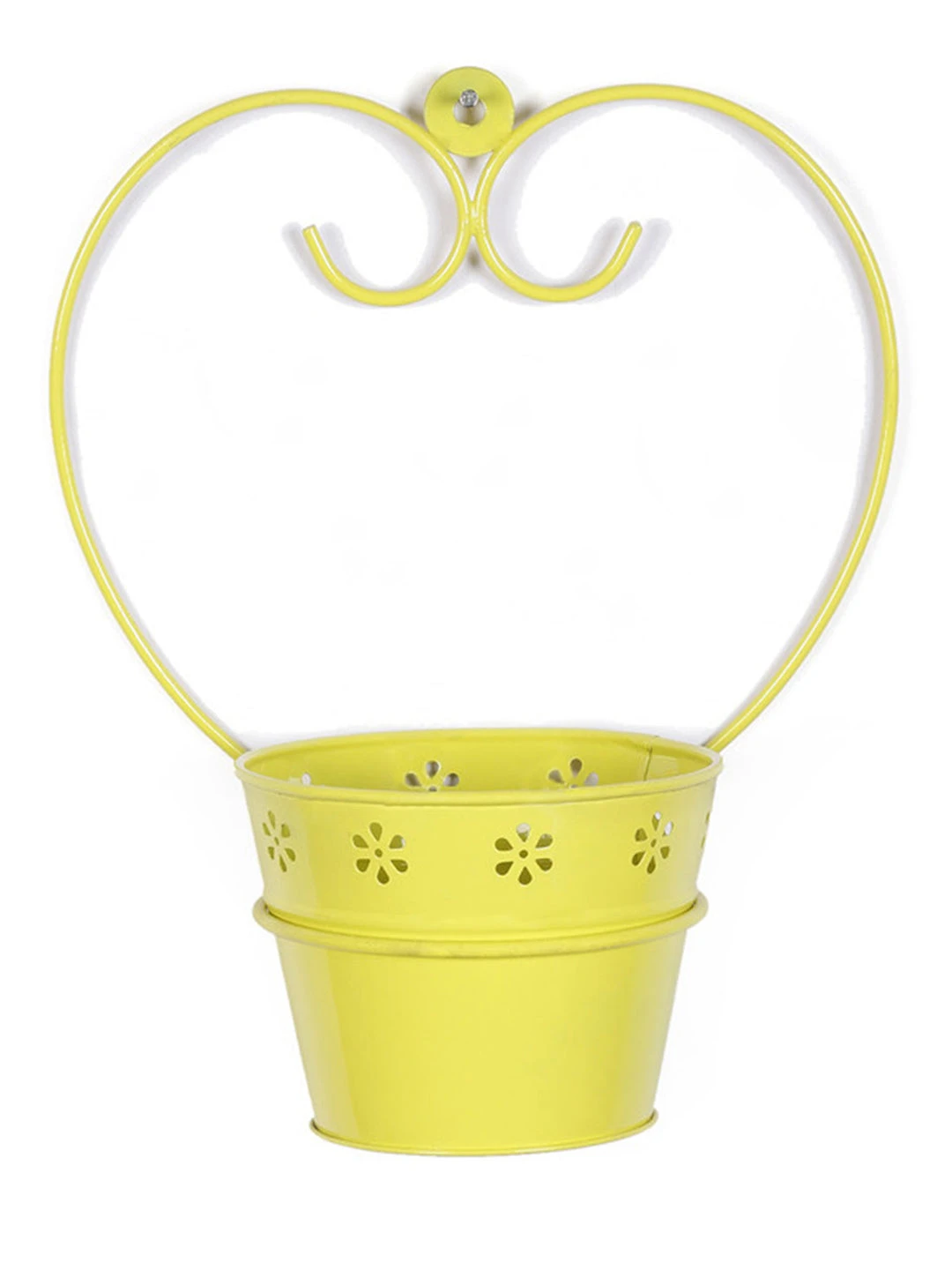 Wall Mounted Yellow Planter 2 Wall Mounted Yellow Planter - Image 2