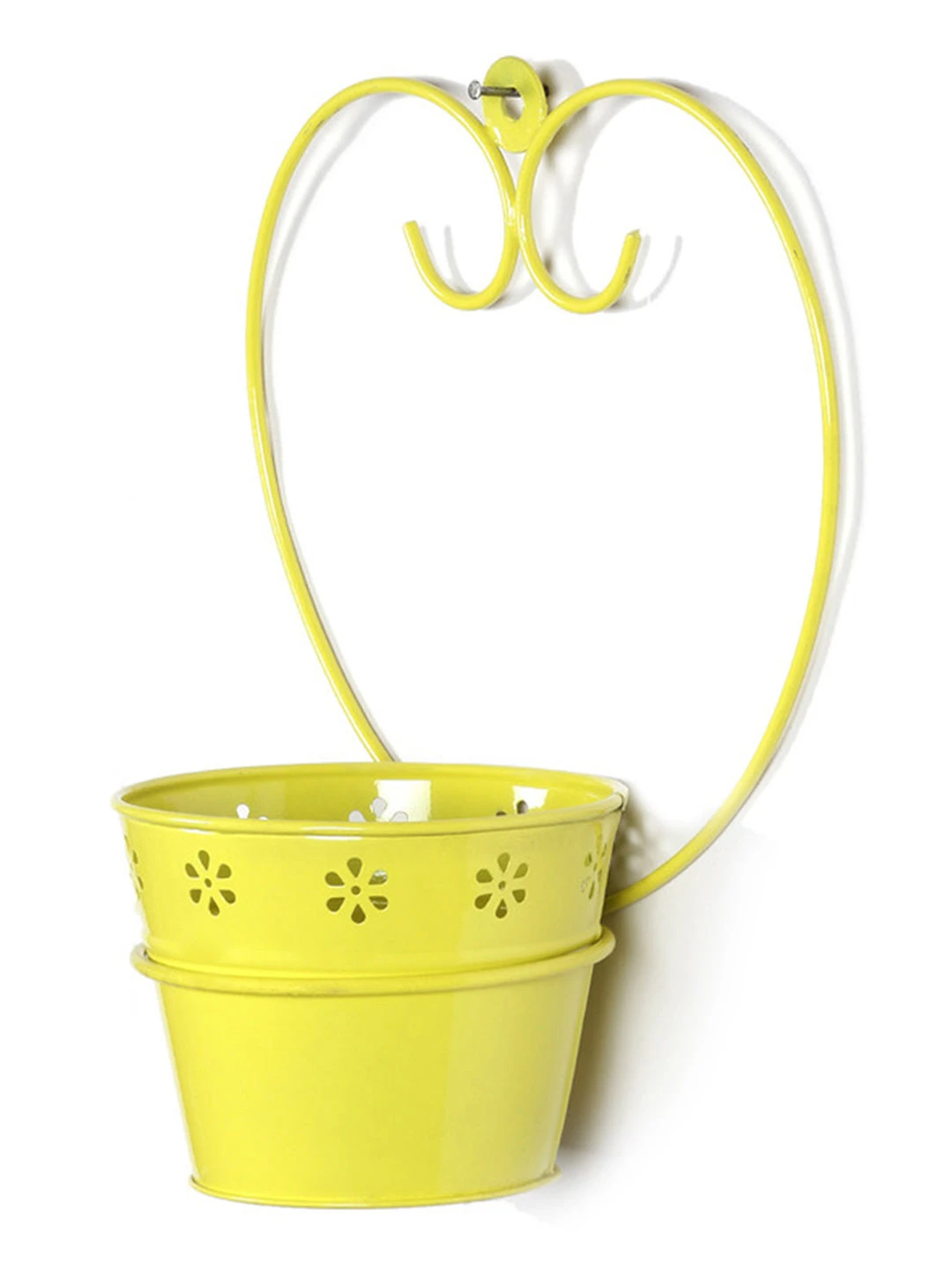 Wall Mounted Yellow Planter 3 Wall Mounted Yellow Planter - Image 3