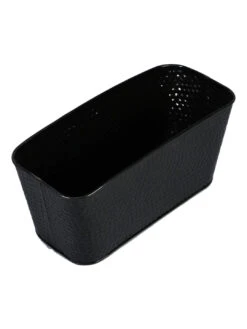 Set Of Two 12'' Embossed Pot Black & White -Care Flowering Shop black white metal embossed planters by green girgit set of 2 black white metal embossed plante n1mbwh