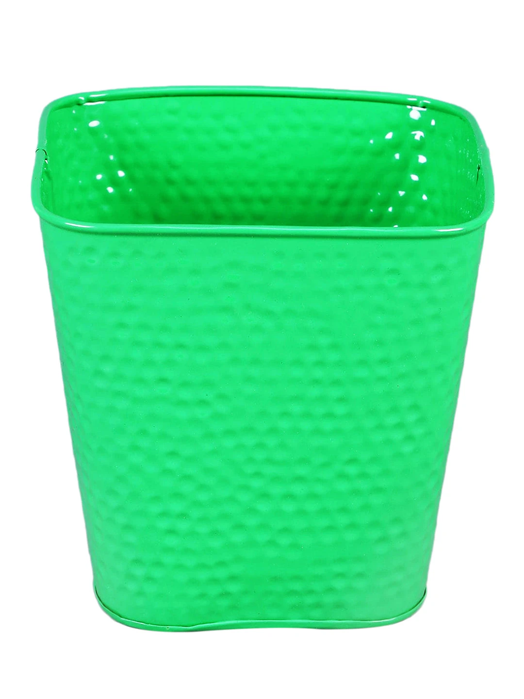 Set Of Two Embossed Pot Green 3 Set Of Two Embossed Pot Green - Image 3