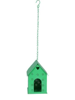 Hut Shape Bird House Green -Care Flowering Shop green metal hut shape green bird house by green girgit green metal hut shape green bird house by gre iurrji 2