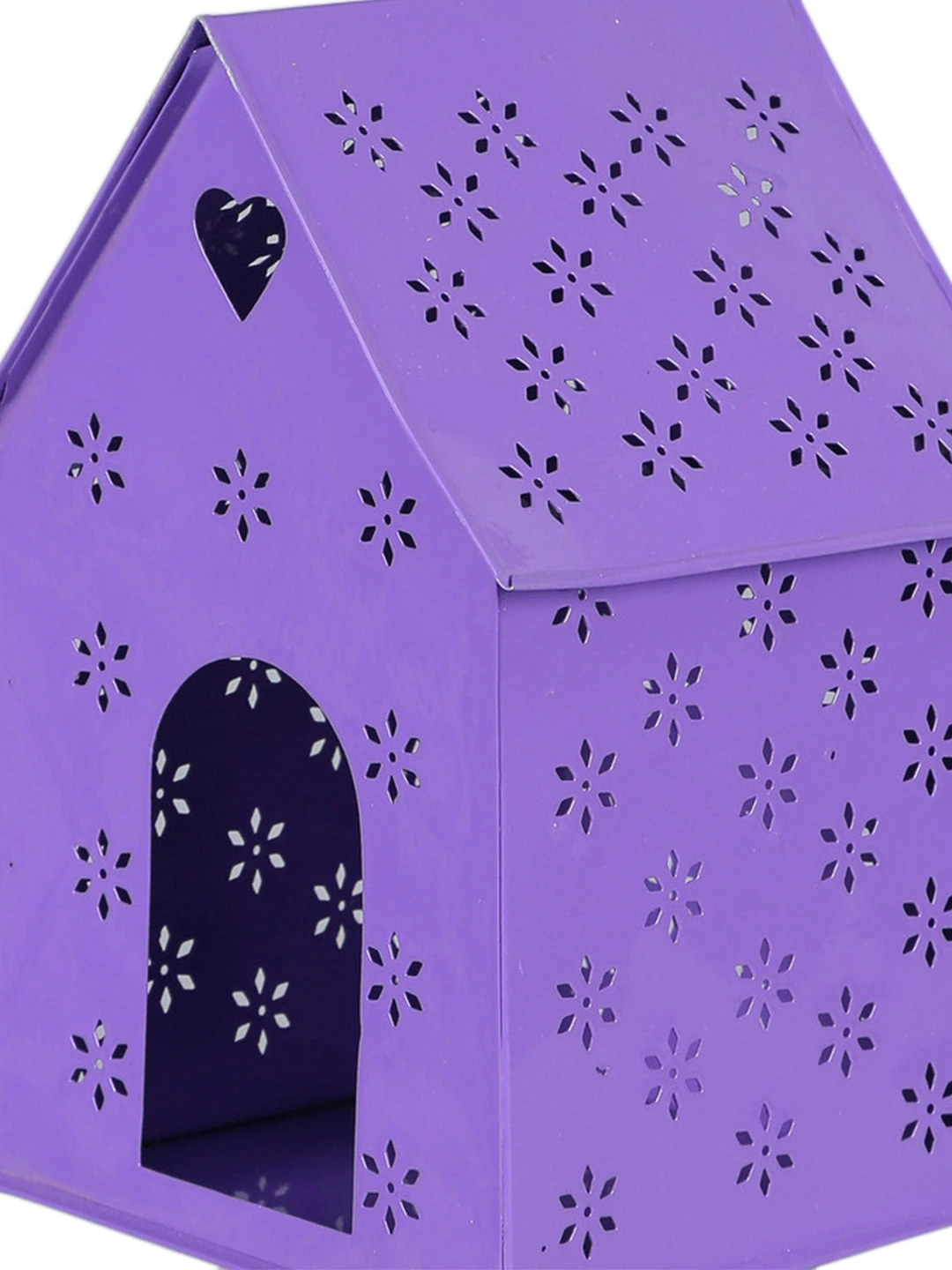 Hut Shape Bird House Purple 3 Hut Shape Bird House Purple - Image 3